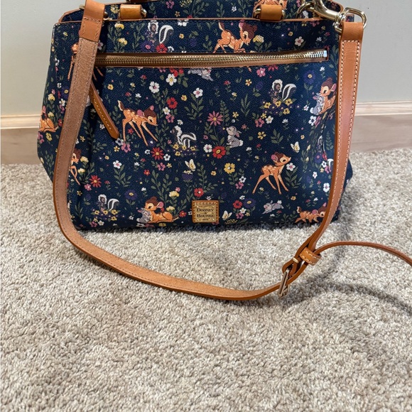 Dooney & Bourke bambi Crossbody Bag with Floral Print - Picture 2 of 8